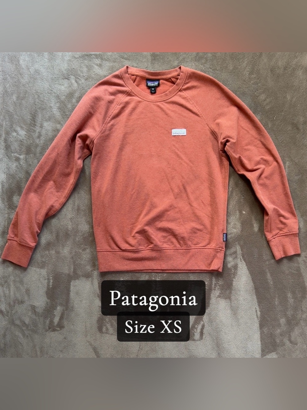 Patagonia Women's Crewneck Sweater in Terracotta